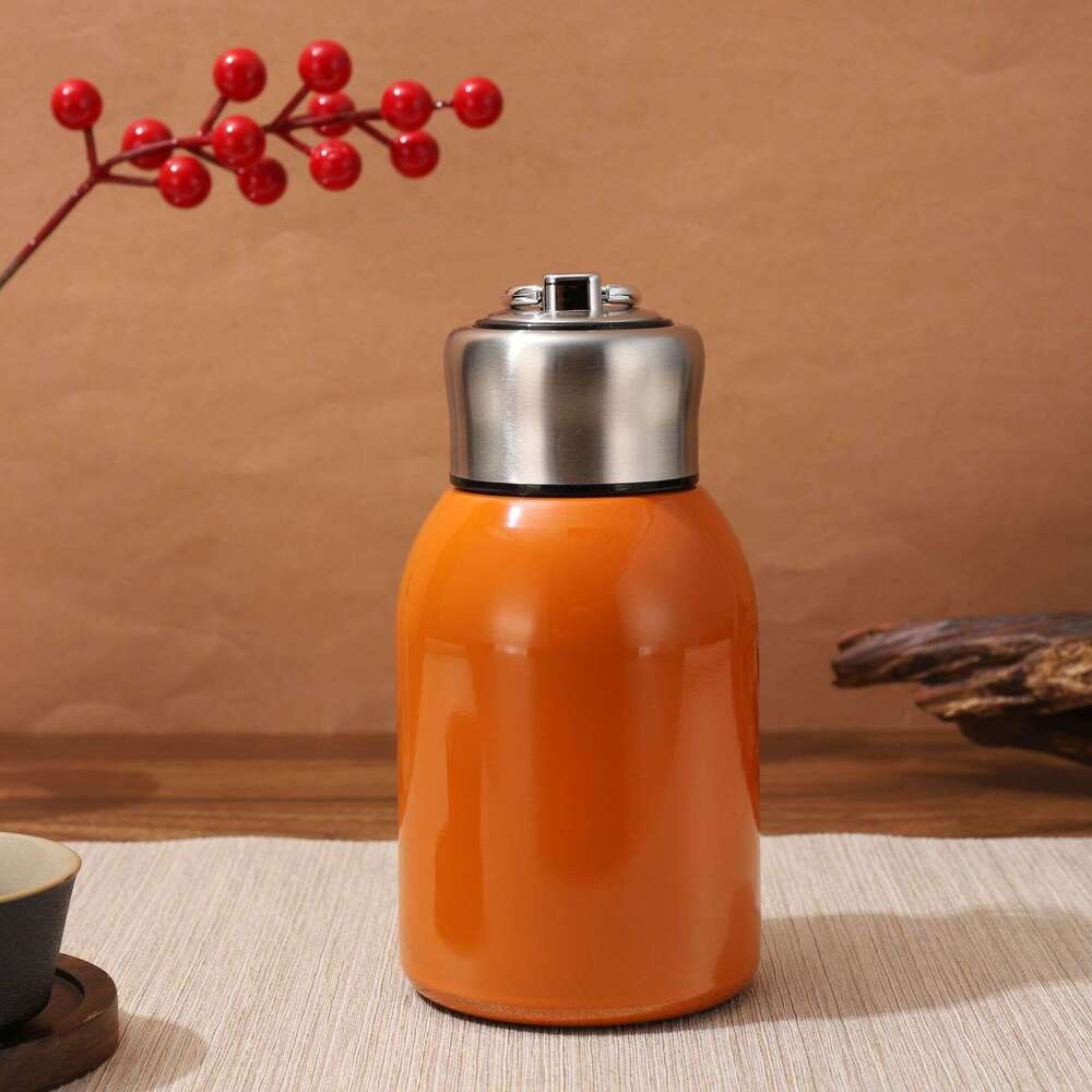 Creative 316 Stainless Steel Little Fat Ding Insulated Outdoor Portable with Handle Pocket Student Small Capacity Water Cup M260225-image-1095429606