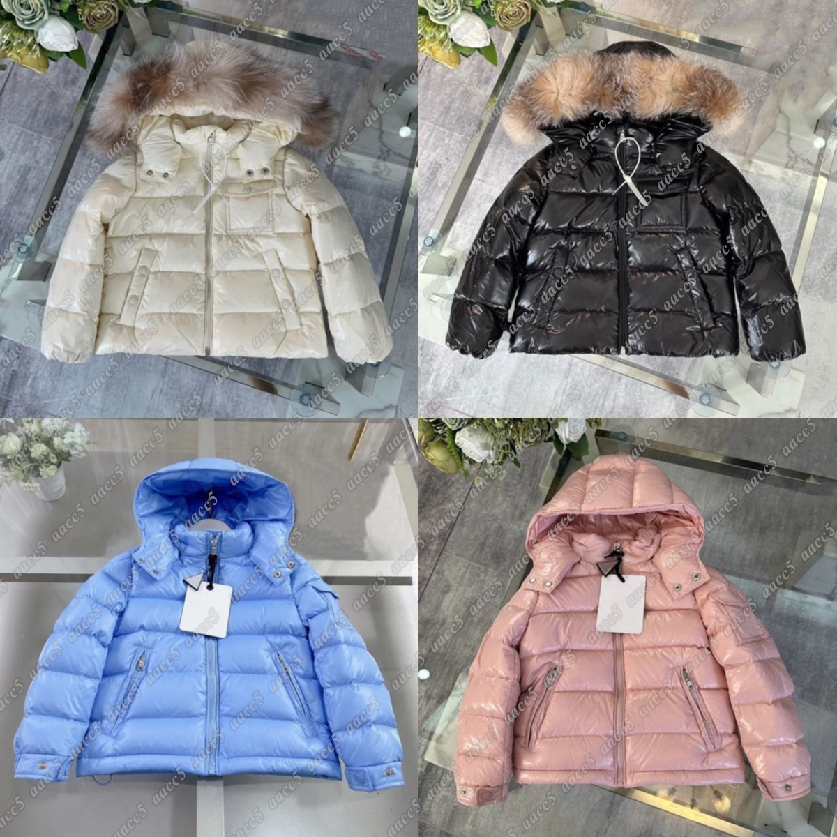 kids Designer down Jacket toddler jackets baby Winter Coat boy girl Embroidery Thick warm Coats Tops Outwear-image-897585439