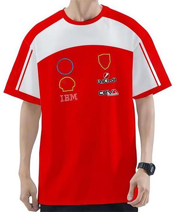 F12026 Short-Sleeved T-Shirt Formula 1 F1 Logo Fashion Shirt Customised Version