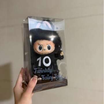 10th Anniversary Digital Embroidery Pendant Keychain Plush Doll Boxed L260204-image-1093981090