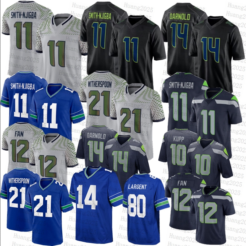 Seattles City SeahawksS Jersey Cooper Kupp Sam Darnold SeahawksJersey Jaxon Smith-Njigba Devon Witherspoon Marshawn Lynch Bosworth Bobo Howell Fo-image-998108110
