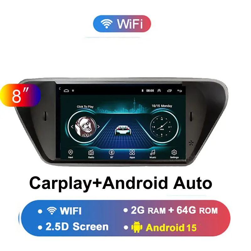 For Acura TSX For Honda Accord 8 Android 15 2009-2013 Multimedia Player Car Radio GPS Carplay Android Auto Intelligent Car Stereo System-image-372695387