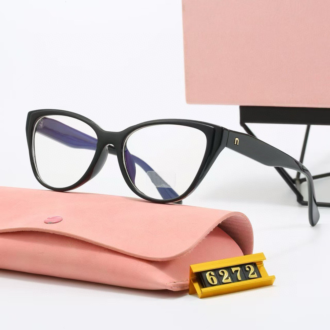CLEAR women designer glasses luxury white sunglasses Blue light eye protection men Shades Eyewear Men Vintage Sun Glasses With Box Case