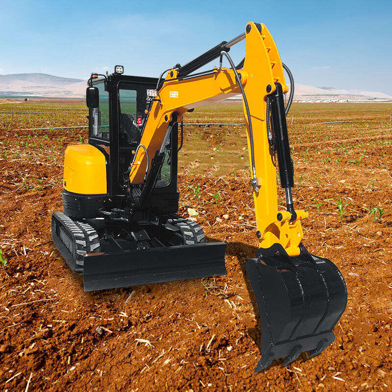 Mini Excavator Crawler 3.5 Ton with Dual Speed Travel Motors for Sale High Productivity Small Tracked Digger for Fast Job Completion-image-1094198801
