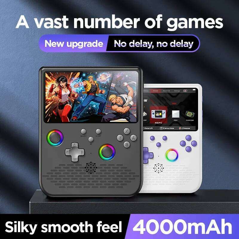2025 5-inch Ips SCREEn H5 Handheld Video Game Console 4000mAh 14000 A vast number of games Retro Games Machine M260210-image-1094745167