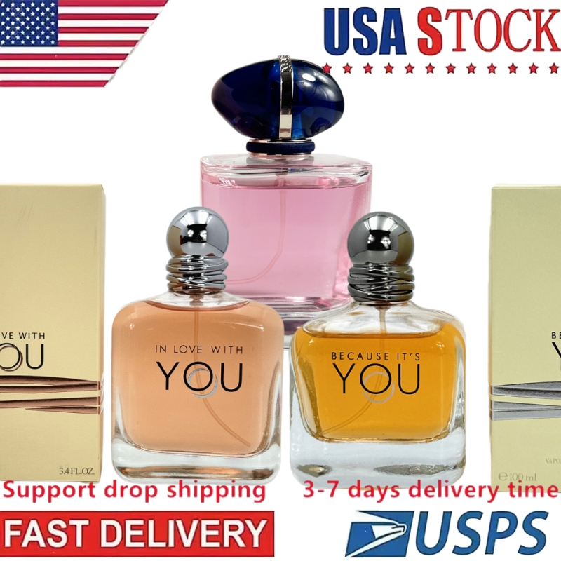 Fast Delivery of US stock Luxury Brand Women Perfume Long-lasting Fragrance Spray cologne designer perfume e36-image-1099458784