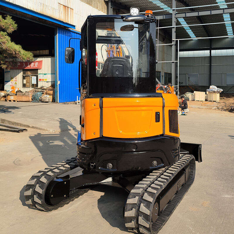 Compact Crawler Mini Excavator 3.5 Ton with Side Swing Boom for Sale Efficient Small Digger for Digging Along Walls and Fences Work-image-1094243523