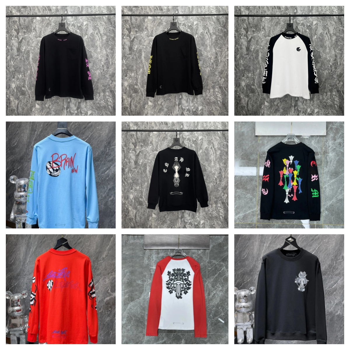 Designer hoodie zip up hoodie sweatshirts mens hoodie sweaters letter long sleeve pullover hip hop sanskrit womens graphic hoodies casual print spor