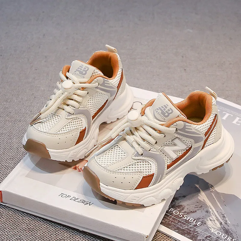 Designer Shoes for Boys and Girls 2025 New Style Fashionable and comfortable Children's Sports Shoes Mesh Versatile Casual Shoes Free shipping