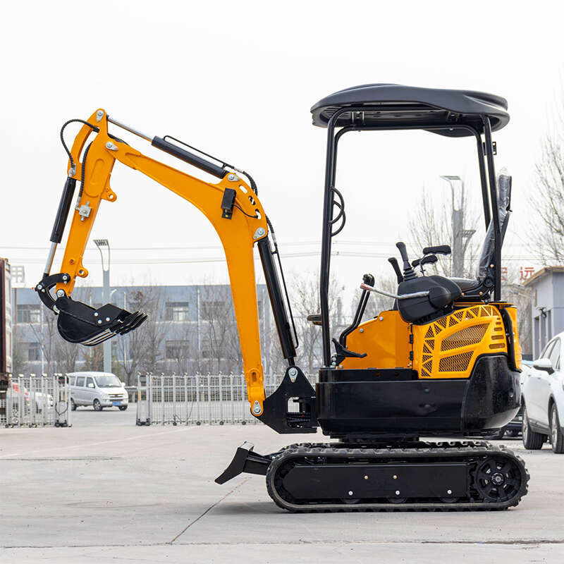 Compact Crawler Mini Excavator 1.8 Ton with Improved Operator Visibility Cab Safe Small Digger Machine for Busy Urban Construction Areas-image-1094169437