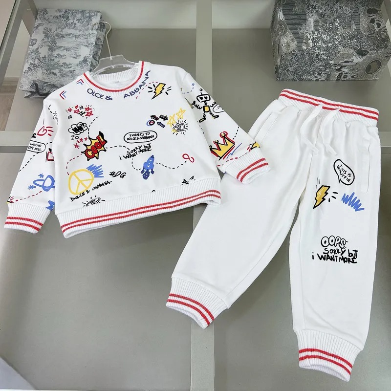 2026 cologne New Brand Kids Hoodie Autumn Spring Casual Sweater Clothing Sets Ideal Both Baby Boys Girls Comfortable perfume Sweatshirts Sports Vers