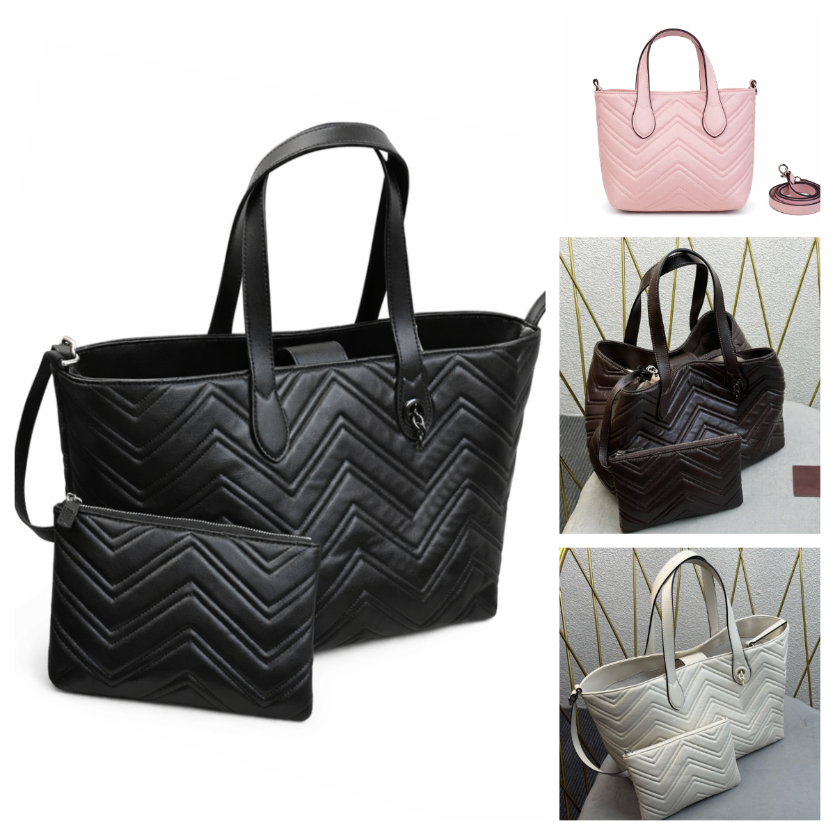 Top quality Soft leather tote bag Designer bag Luxury handbags Shopping bags Womens Fashion Designer Weekend travel bag Crossbody handbags Basket to