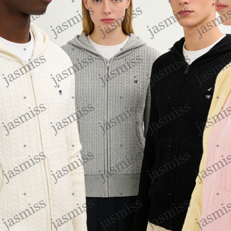 Designer Hooded Cardigan Womens Luxury Pullover Women Letter Long Sleeve Woman Knitwear Sweater Hoodies Coat -9 Lady Knitted Tops Clothing Clothes E