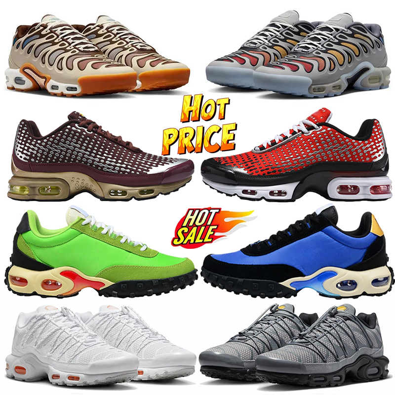 tn plus 7 waffle Utility Drift Running shoes sneakers designer sneakers brown black white casual shoes for men and women chaussures tuned sneakers 4