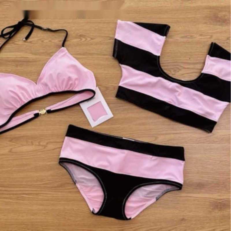 Bikinis Set Womens Swimwear Designer Swimsuit Pink Strap Two-Piece Beautiful Wearable X260304-image-1096172055