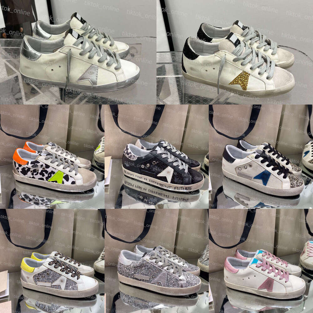 Designer Shoes Old Shoe Loafers Sneakers Super-star S Shoes Leather Italy Dirty Brand Women Men Ball Casual Star Trainers Top One Size 35-46
