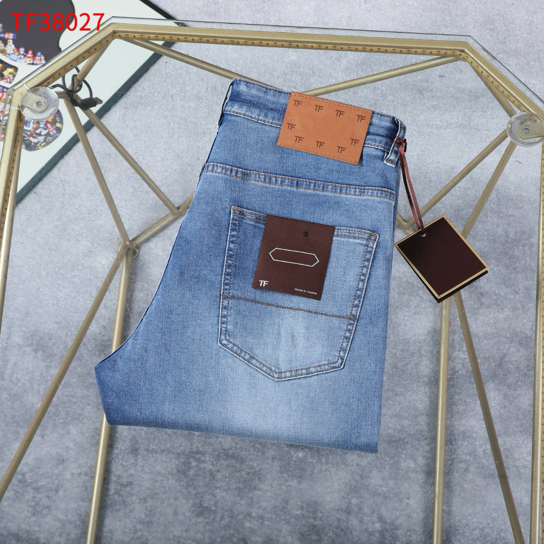 jeans for mens Elegant Casual Mens' Custom Fit Jeans with a Touch of Vintage Design | Available from Size 30 up to 40