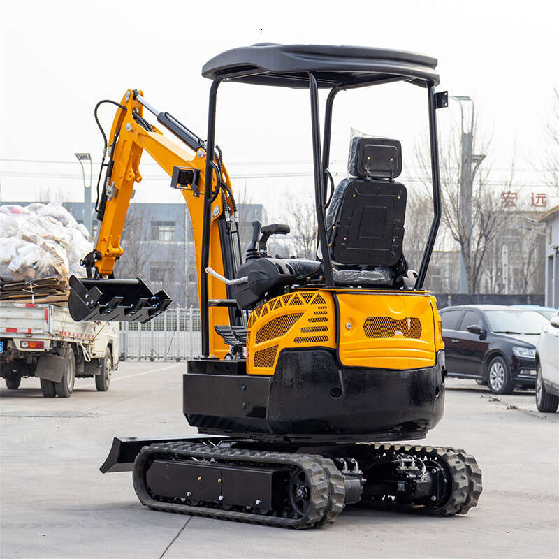 Mini Excavator Crawler 1.8 Ton for Small Commercial Site Development and Grading Durable Small Digger Machine for General Construction Use-image-1094168027