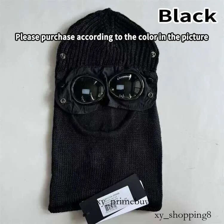 Merino Fine CP Wool Extra Goggle Balaclava Caps classic thick wool mens beanie Hats 11