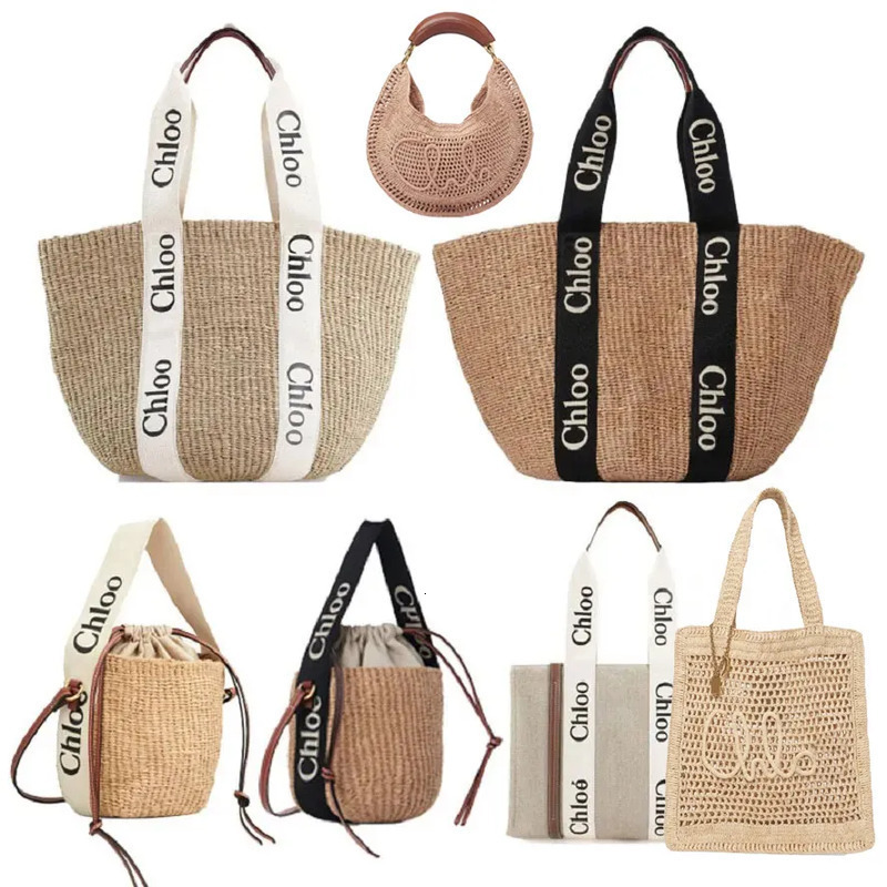 Tote Bags Designer Shoulder Summer Woven High Quality Beach Womens Luxury bag Large Capacity Shopping Classic Crossbody Vacation Bag 3