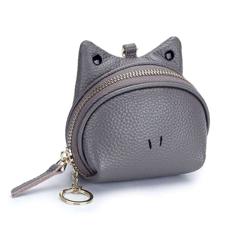 Cute Genuine Leather Purse Zipper Cartoon Frog Design Coin Wallet Multi-Functional Card Holder Women's Accessories Z260205
