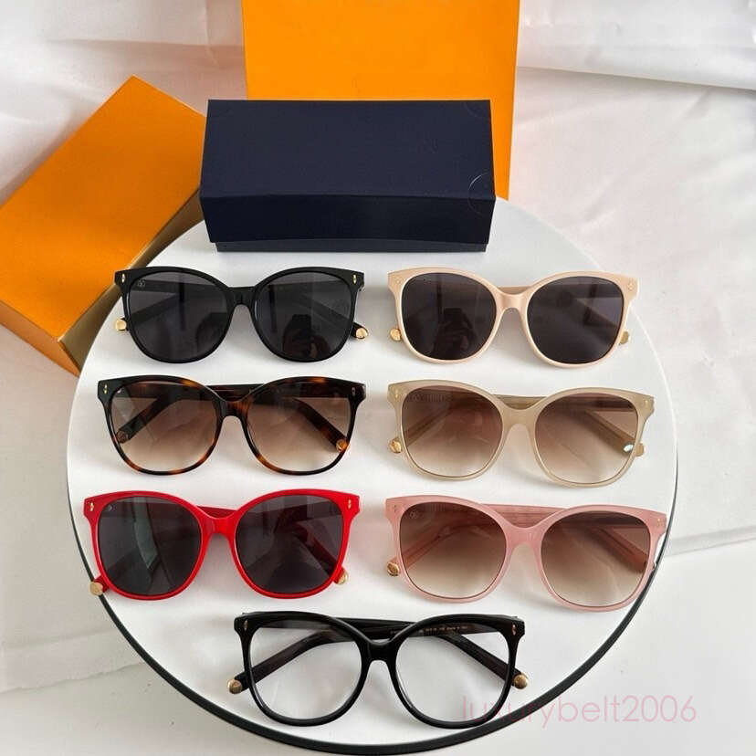 Designer Fashion Sunglasses L Luxury Brand MY MONOGRAM LIGHT CAT EYE Hot Unisex Fashion Trendy Personality Travel Sun Protection Couple Sunglasses Z