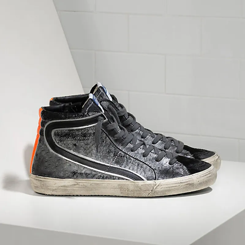 Genuine Leather Dirty Shoes Designer Italy Brand Ladies Dirty Shoe Super-Star Old Sneakers Womens Men Luxury Shoes Super Ball Star Sneaker On Sale G