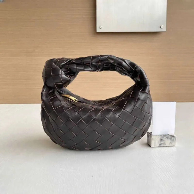 Jodie Sac Nouveau Créateur Mini Tote Bonbon Véritable Peau de Mouton Sacoche Tricot Nuage Sac à Main Femme Tendance 5