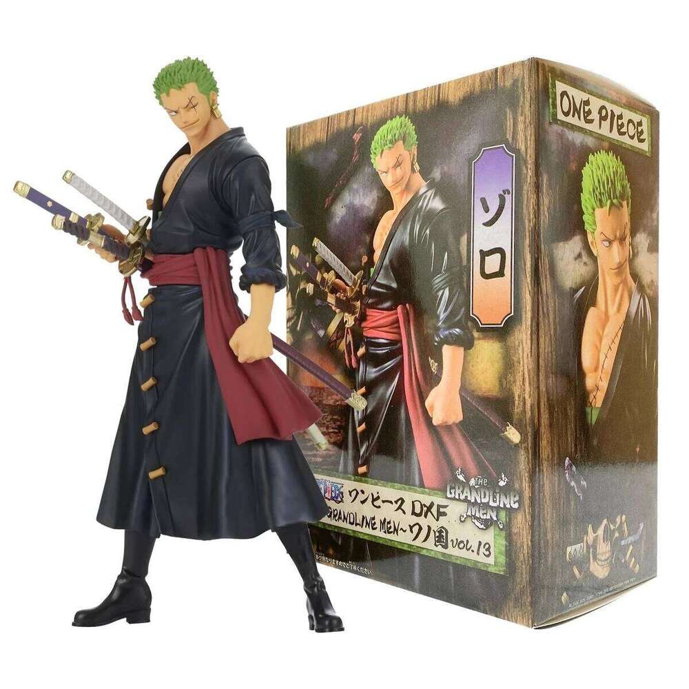 17CM One Piece Roronoa Zoro Art King Sauron Wano Country Anime Model Toy Gift Collection Action Figure C260205-image-1094355755