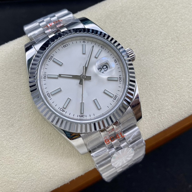 Montre de styliste pour hommes, haute qualité, mouvement mécanique automatique, Date seulement 41mm 36mm, montre-bracelet pour hommes, bracelet e