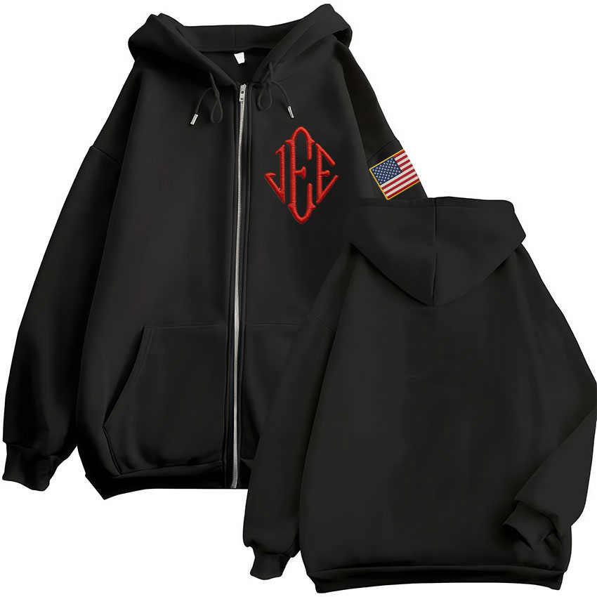 Jeffrey Epstein Zipper Hoodies Men Women Fashion Zip Up Hooded Sweatshirts Long Sleeve Pullovers Jackets Coats