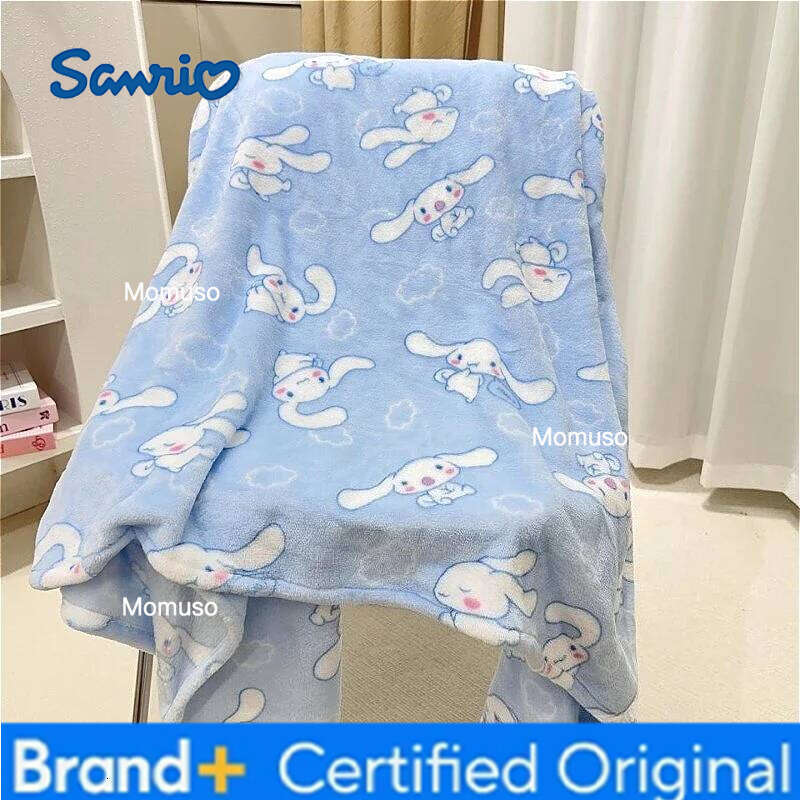 Sanrio Cinnamoroll Small Anime Kawaii My Melody Printed Accessories Leisure Car Warm Blanket Pom Purin Cartoon Shawl H26020611-image-1095308218