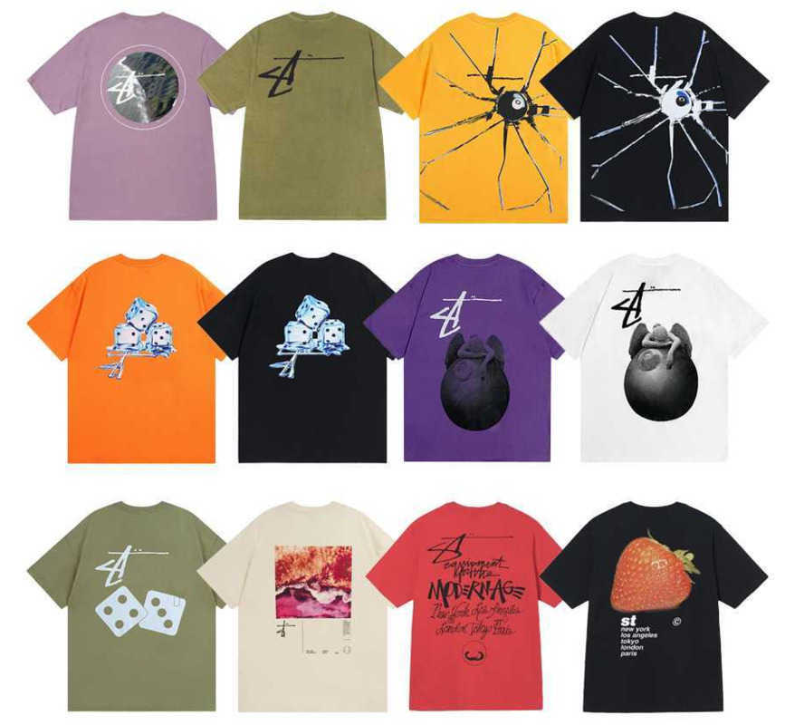 Mens TShirts Mens T shirt Mens Printed Tshirt Shirt Fashion Street for Men Womens Shirts Cottons Tops Man s Casual Luxury Trend Brand A13-image-998513247