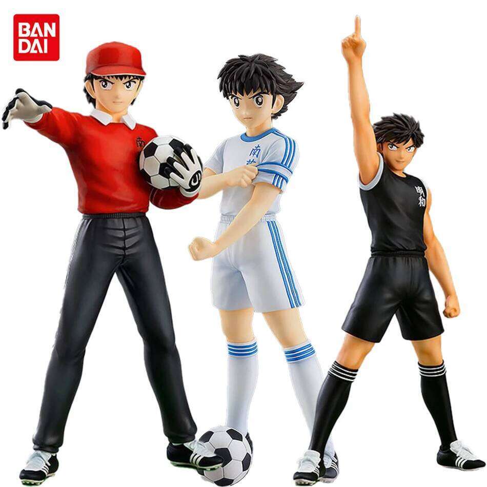 18cm Captain Anime Figure Ozora Tsubasa Action Figures Hyuuga Kojirou/Wakabayashi Genzou Figurine Collection Model Toys C260205-image-1094355643