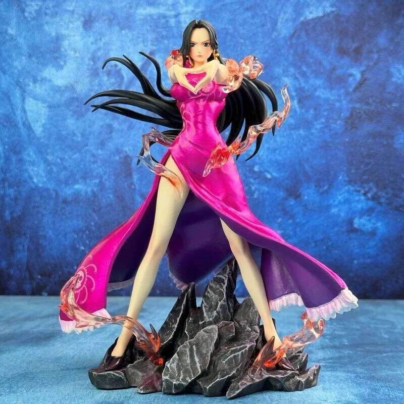 One Piece Boa Hancock Handmade Desktop Ornament Model Statue - Fantasy Figurine Collectible Toy for Boys Birthday Gift C260205-image-1094355746