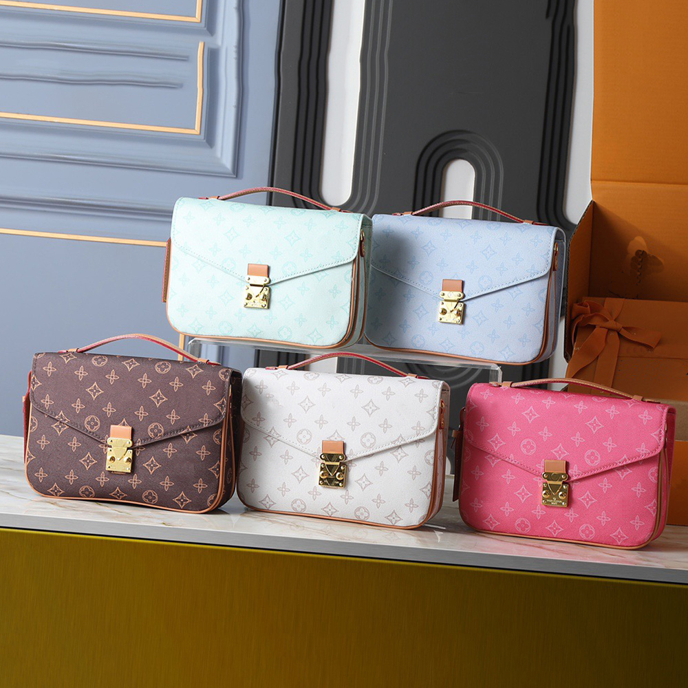 New High Quality 25cm Popular Envelope Murakami Designer Luxury Handbag Canvas Soft Shoulder Diagonal Cross Bag Women Manufacturer Wholesale
