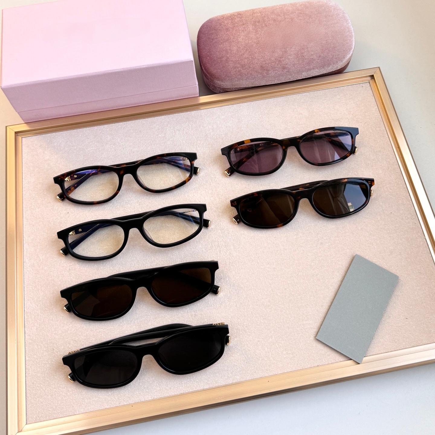 miummi sunglasses High quality designer sunglasses for men women classic sunny and fashionable beach luxury glasses UV resistant UV400 design holida