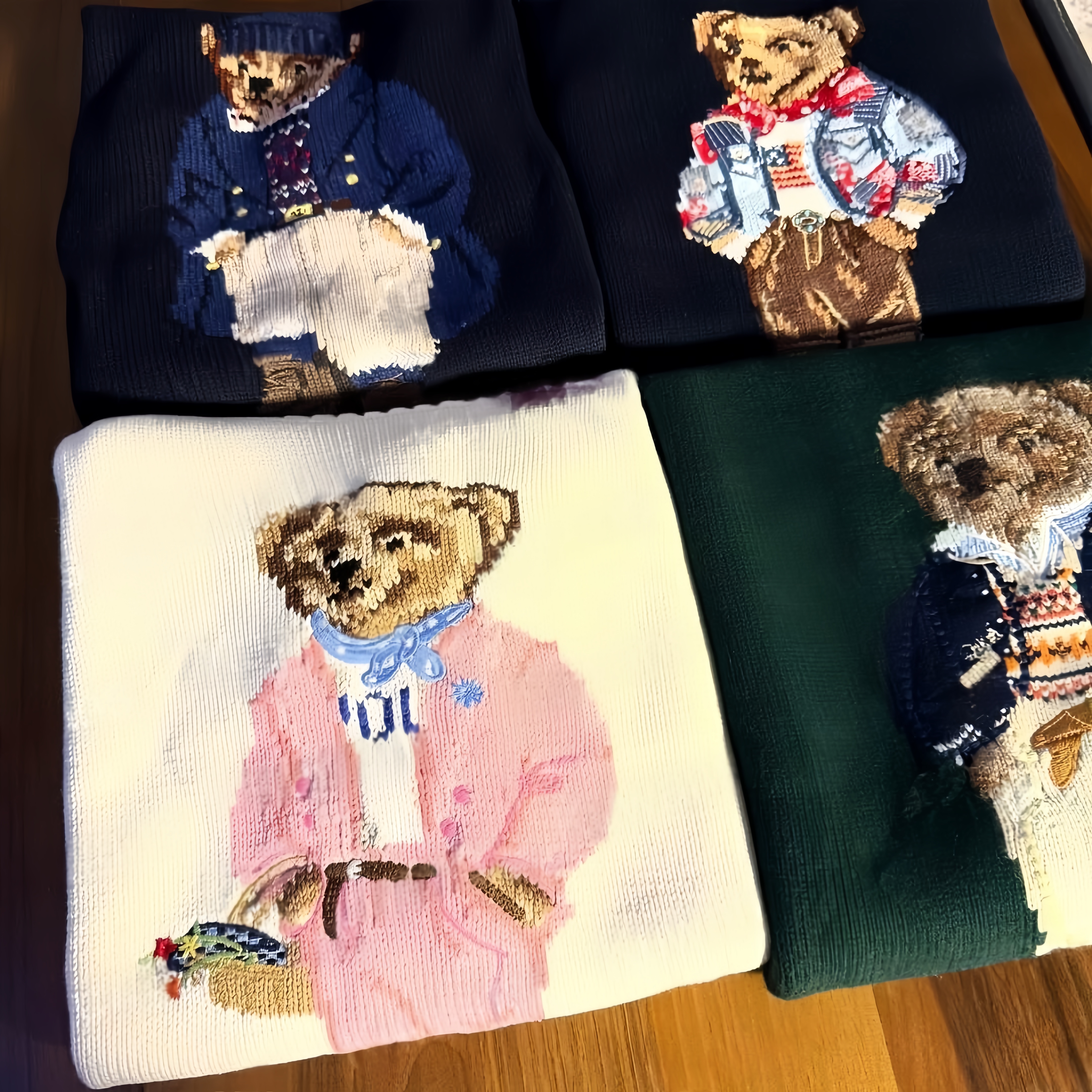 unisex Designer Sweater Bear Sweater Women Sweater Knitted Sweater Pullover Winter Embroidery Sweater Mens Cloth Jumpers Womens Jumpers