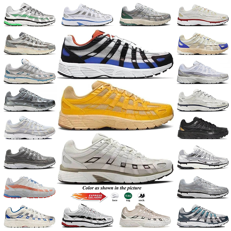 Designer Mens Running Shoes P6000 trainer P 6000 Anthracite Smoke Grey Shadow grey Silver Triple White man Women Sneakers Outdoor Sports Trainers Ca