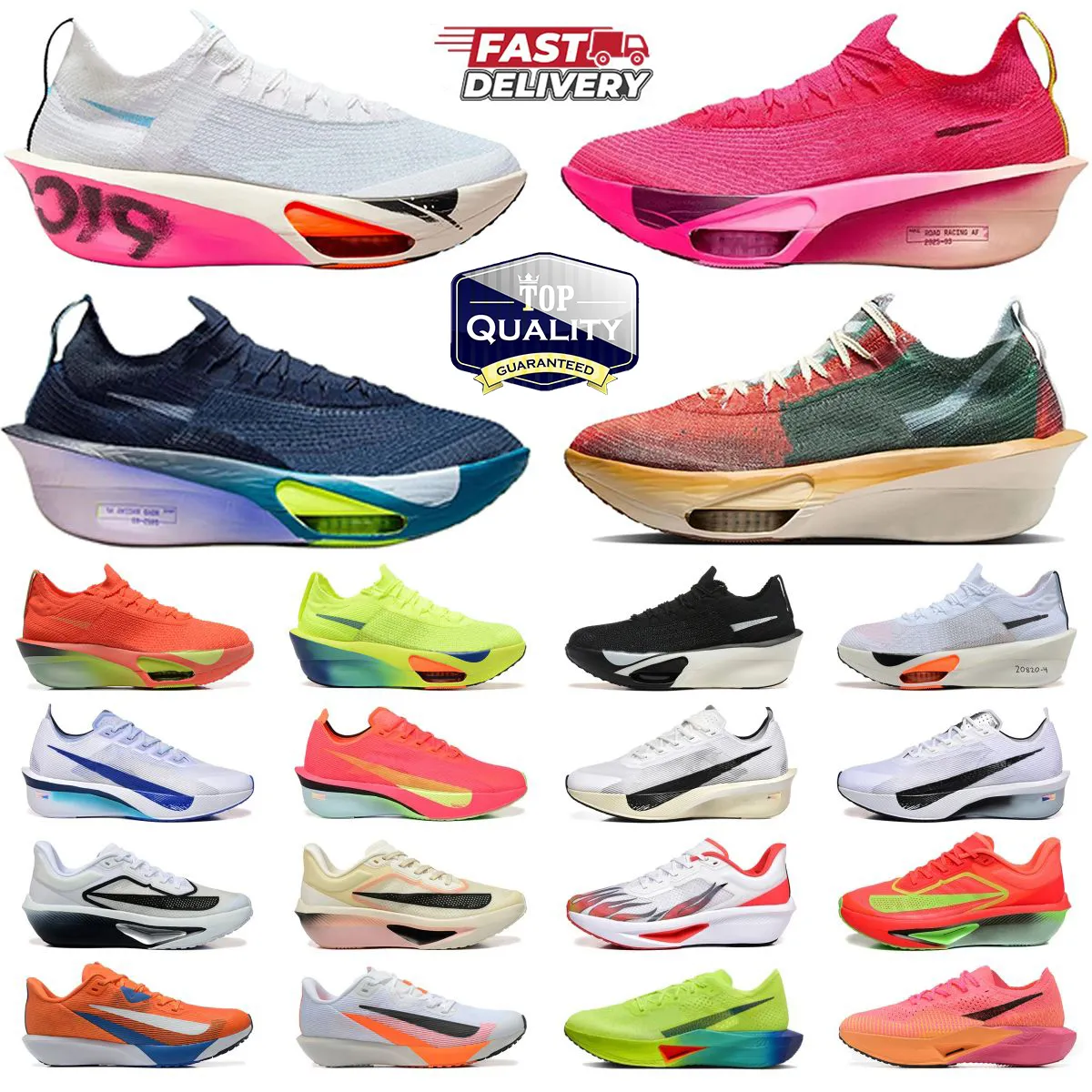 Alpha Fly NEXT% 2 3 4 6 Designer Running Shoes Pick UP The Pack The Sting Fast Pack Desert Moss Blueprint Hyper Pink Bordeaux Men Women Sneakers tra