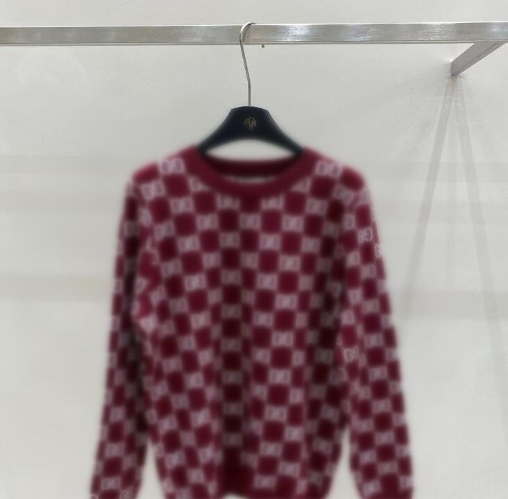 Pull de créateur pull col rond femmes pulls mode luxe lettre hauts manteau femmes pull tricoté à manches longues veste décontractée