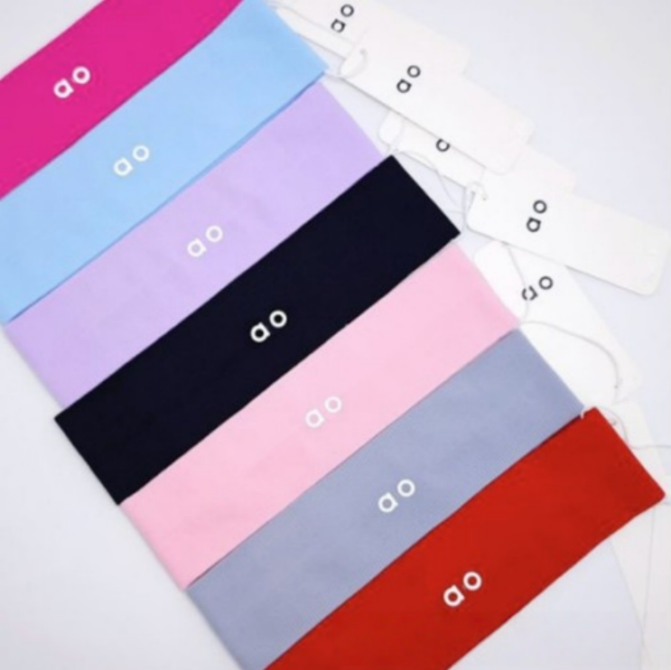 Bandeau de Yoga classique Designer femmes haut élastique bandeau course sport Fitness professionnel anti-transpirant bande mouvement doux bandeau
