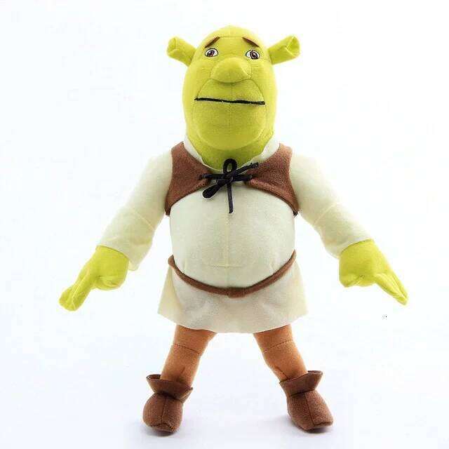 Shrek The Plush Stuffed Doll Pillow Soft Sleeping Toy Movies Collectible Christmas Gifts Kids Hot Toys Accessories Anime Figures H260209-image-1094704200