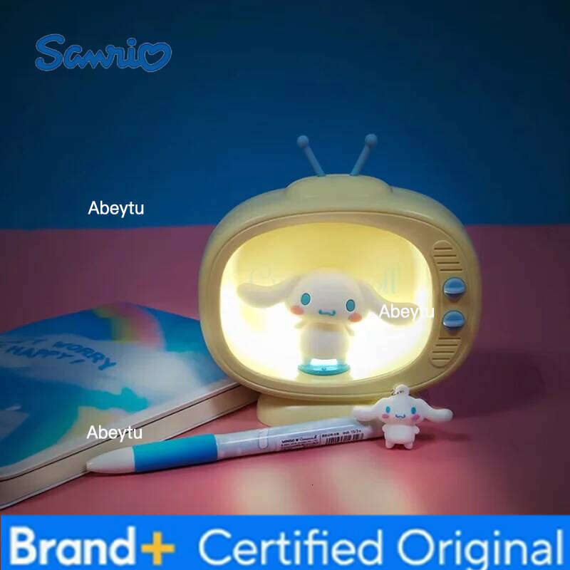 Sanrio Cinnamoroll Desk Lamps Cute Cartoon Style Night Light Exquisite Tv Model Decorate Bed Lamp Various Styles Christmas Gift H2602091-image-1095305387