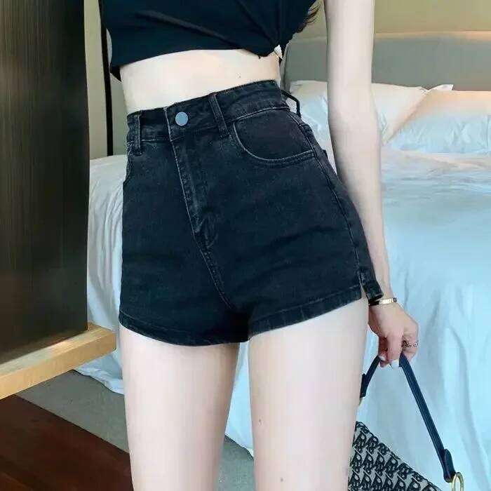 Shorts Women Slender Denim Basic Simple Hot Sale College Summer Trousers Straight Trendy All-match New Arrivals Feminine H260209-image-1094704542