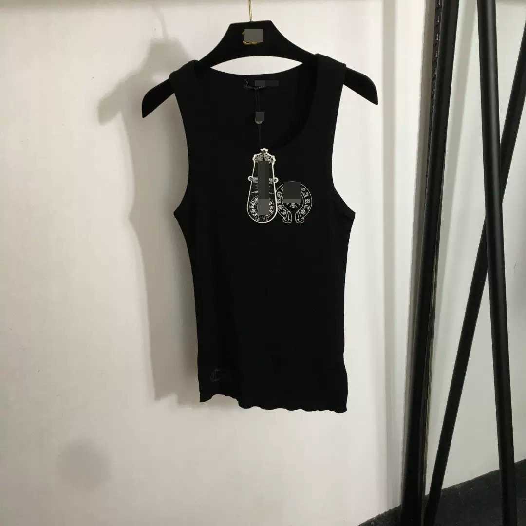 Chrome Cross Shirt Designer Tank Top Brand Designer Shirts Woman Brand Sanskrit Vests Shirts Summer Womens Shirt Tanks Diamond Horseshoe Deadly Doll