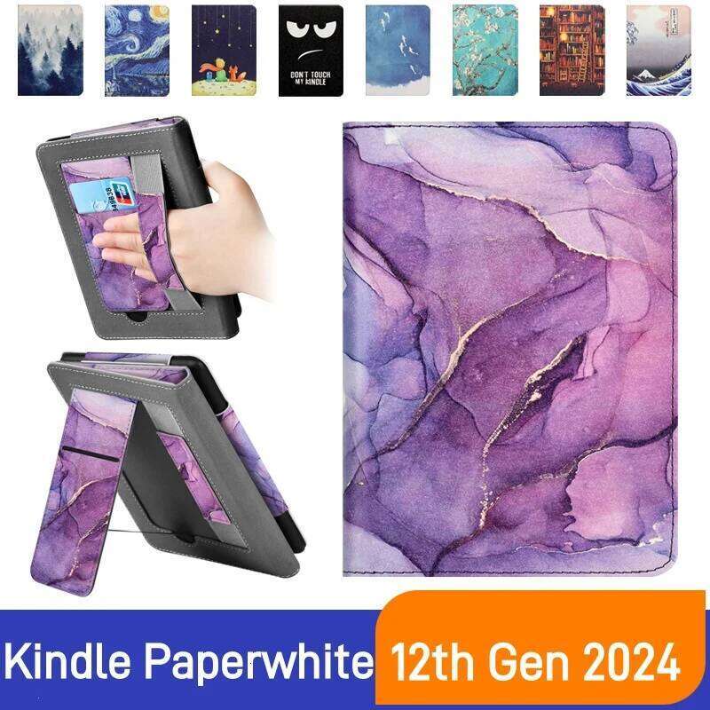 For Kindle Paperwhite 2024 12th Gen Colorsoft Case 7 inch eReader Signature Edition Magnet Smart Cover Z260209-image-1094696753