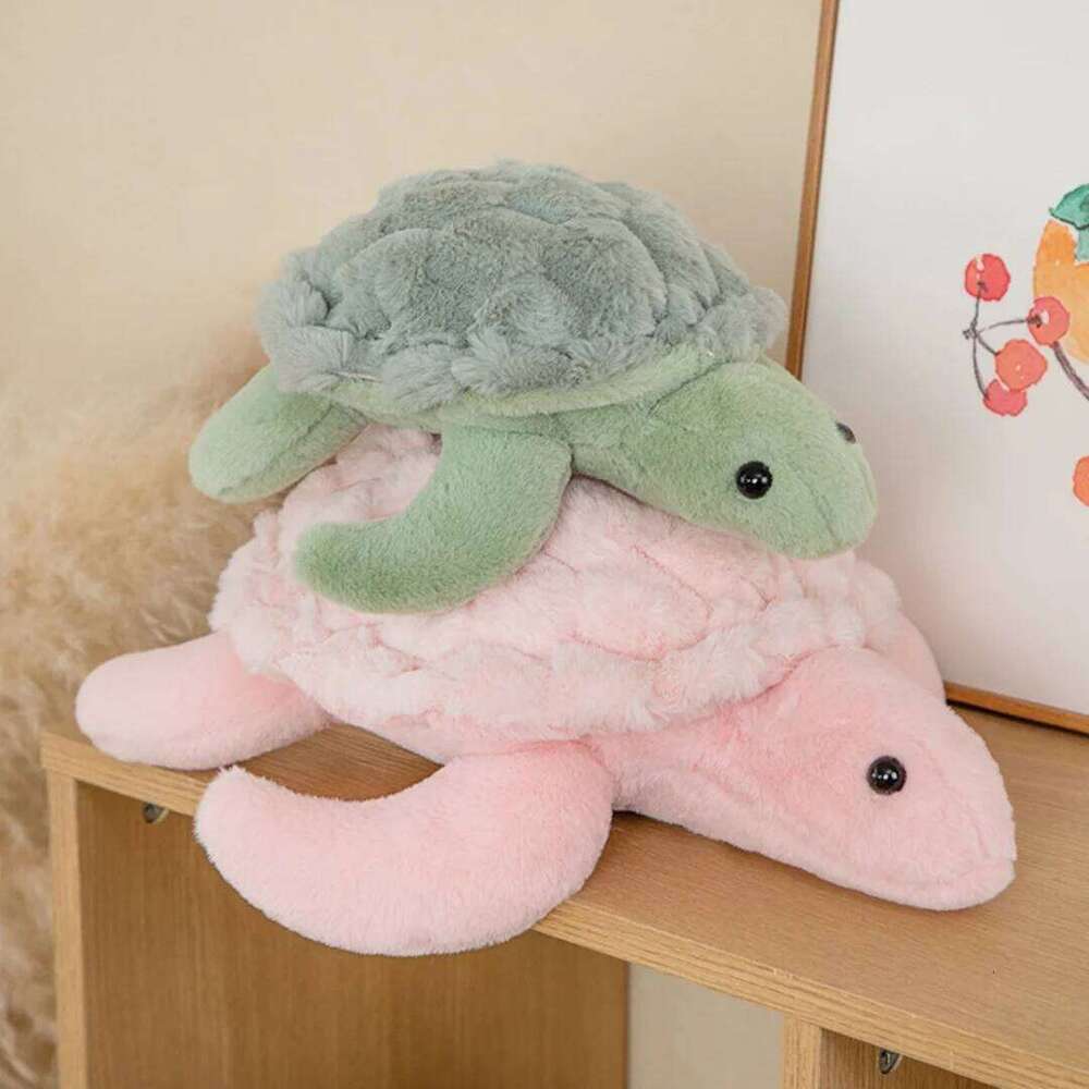 Turtle sea turtle plush toy, doll, ragdoll, cute small bed, children's pillow sleep H260209-image-1094706303