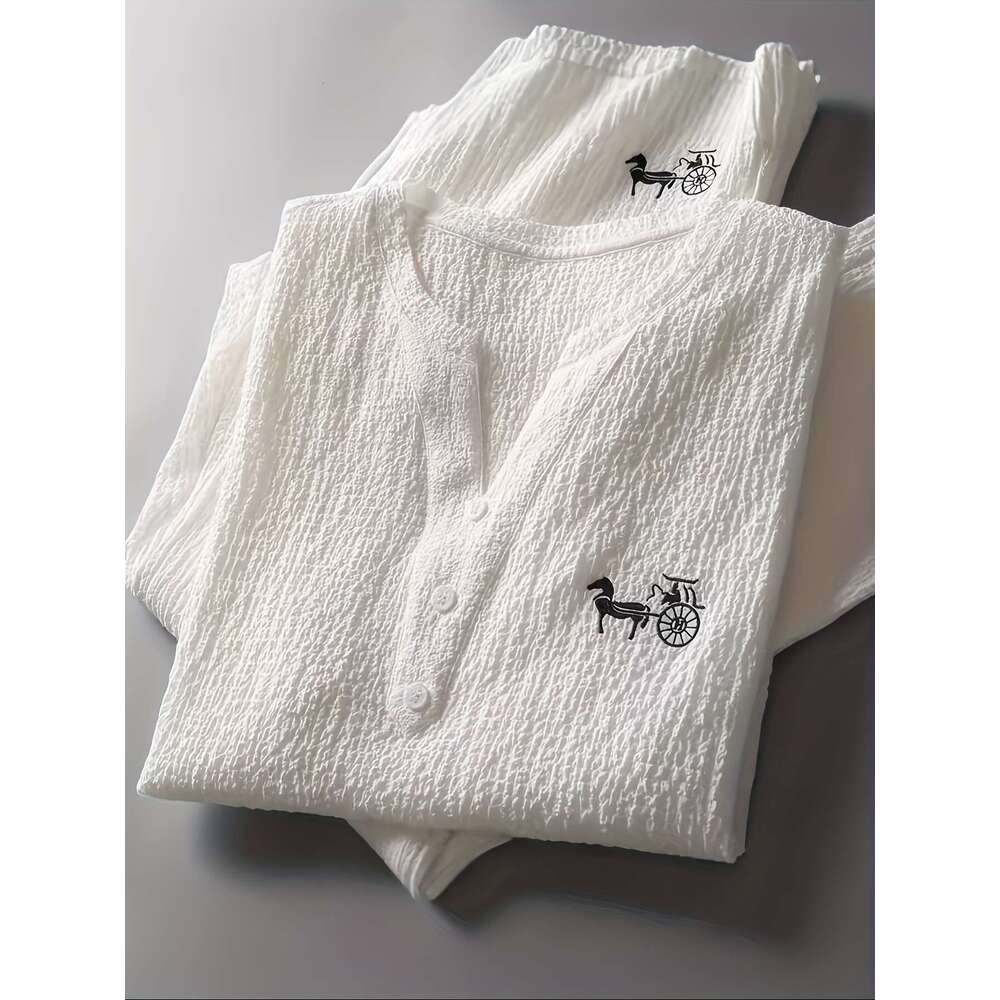 High Quty Ultra-Thin Short Set Woman Men's Summer Oversized Loose Mid Slved T-Shirt Cotton And Two-Piece Set L26923