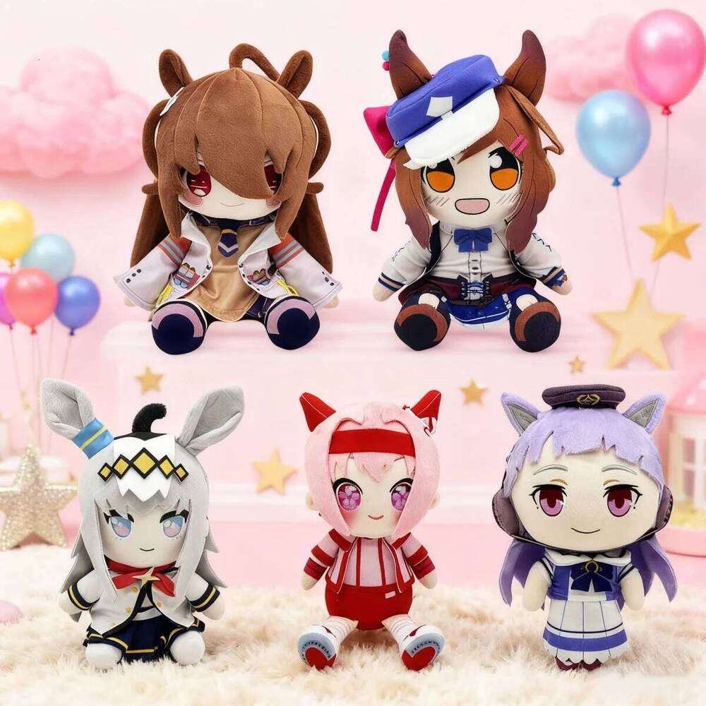 Kawaii Uma musume Plush Toy Anime Pretty Derby Character Merchandise Rice Shower Oguri Cap Maruzensky Toys Birthday Xmas Gift H260209-image-1094706225